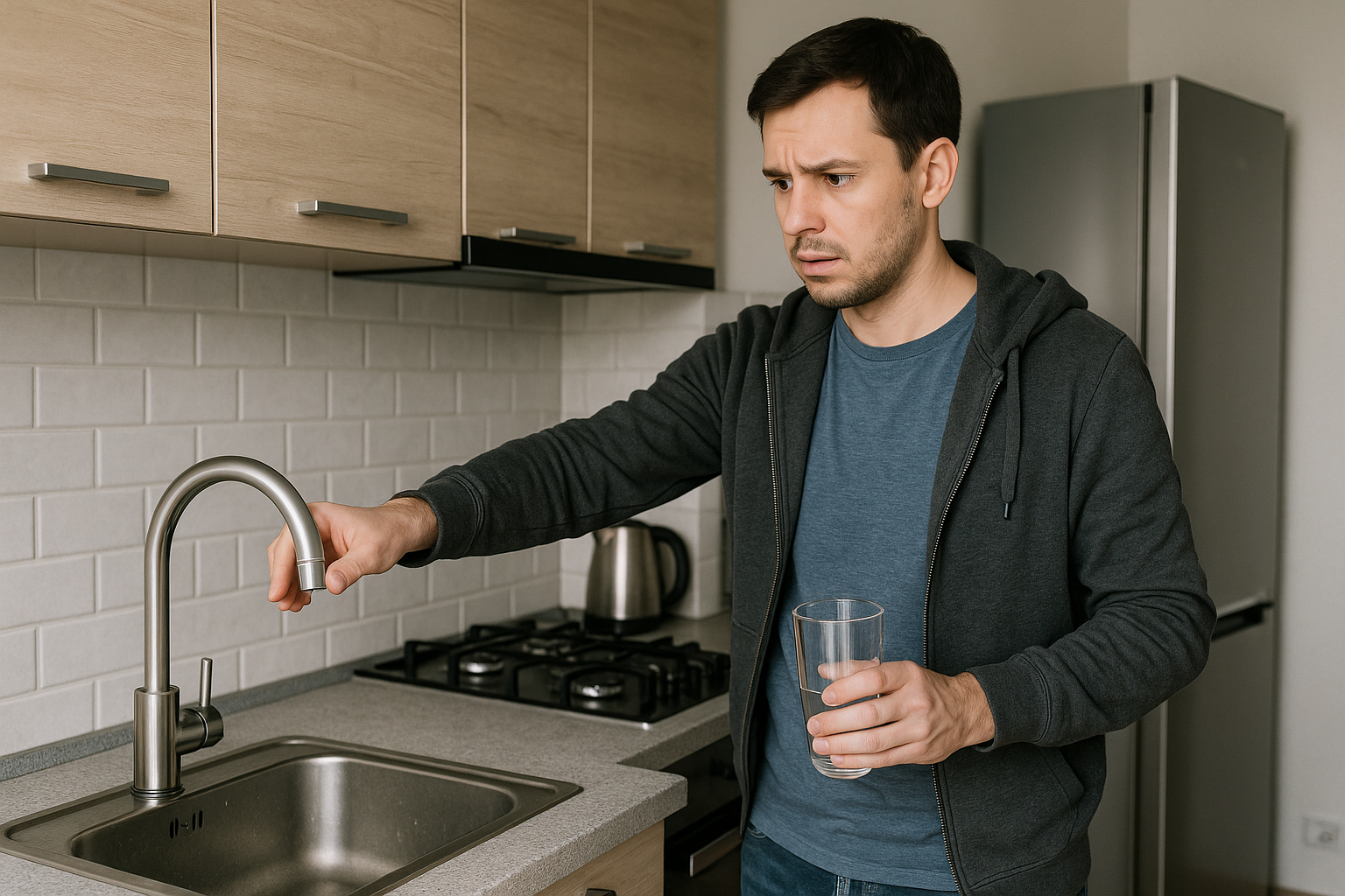 Жители 15 улиц Уральска остались без воды